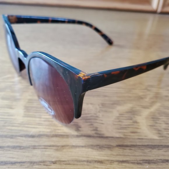 Clubmaster Brown Gradient/Tortoise Sunglasses - Picture 5 of 5